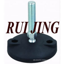 80mm rubber leveling feet with rubber pad